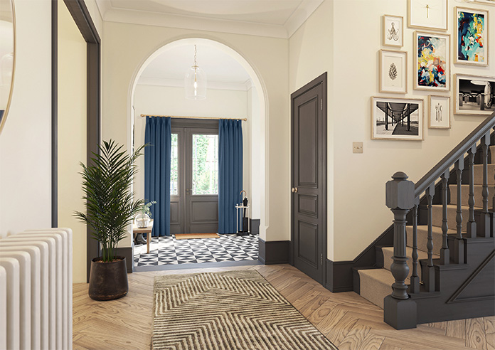 Lyra, Mariana Blue - Made to Measure Curtains - Image 8